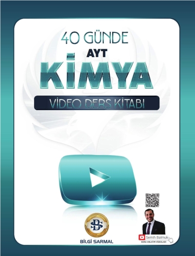 AYT Kimya 40 Günde Video Ders Kitabı Bilgi Sarmal FotokoPink