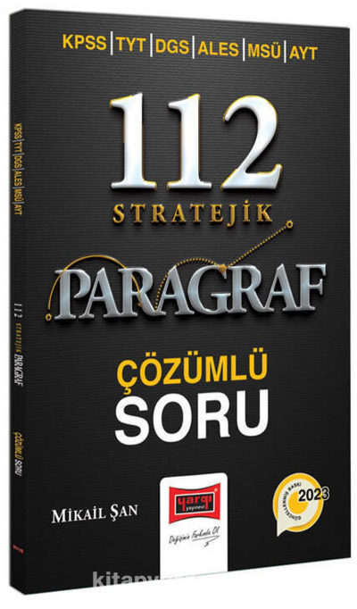 PARAGRAF 112 STRATEJİK ÇÖZÜMLÜ SORU BANKASI FotokoPink
