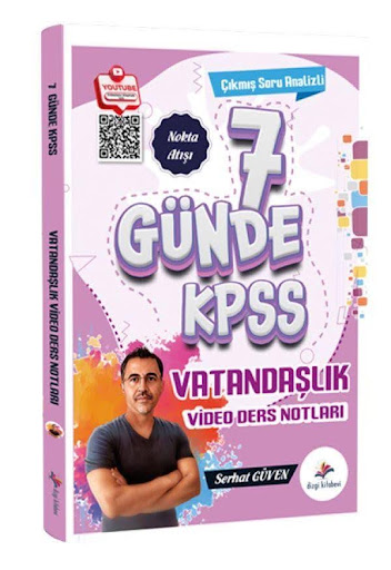 2026 KPSS 7 Günde Vatandaşlık Çıkmış Soru Analizli Video Ders Notları Dizgi Kitap Yayınları FotokoPink