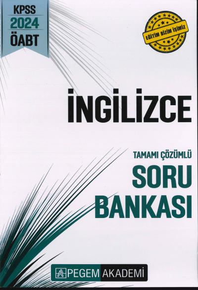 ÖABT İNGİLİZCE TAMAMI ÇÖZÜMLÜ SORU BANKASI FotokoPink