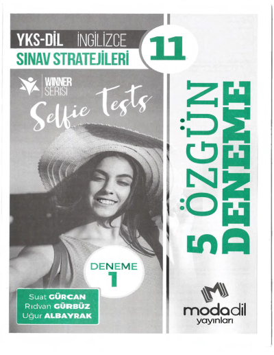 5 ÖZGÜN DENEME YKS-DİL SINAV STRATEJİLERİ 11 WINNER SERİSİ FotokoPink