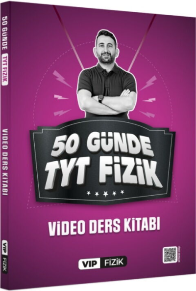 50 Günde TYT Fizik Kampı Video Ders Kitabı Vip Fizik Yayınları FotokoPink