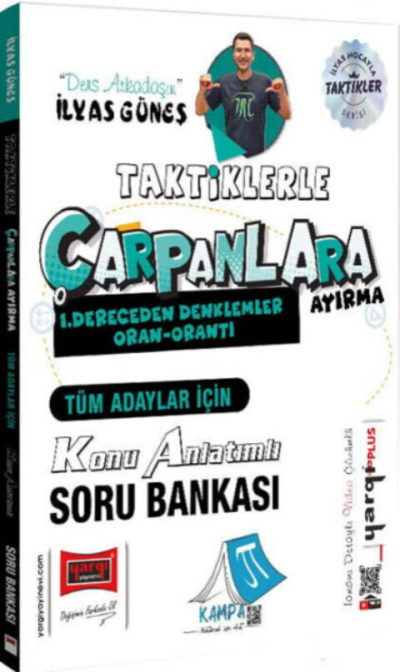 Tüm Adaylar İçin Taktiklerle Çarpanlara Ayırma Konu Anlatımlı Soru Bankası Yargı Yayınları FotokoPink