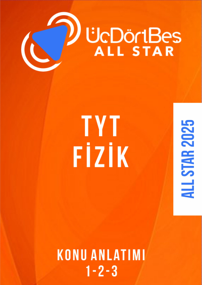 ALL STAR TYT FİZİK Konu Anlatım (1-2-3 Hepsi Bir Arada) FotokoPink