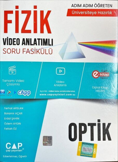 Fizik Optik Konu Anlatımlı Soru Bankası FotokoPink