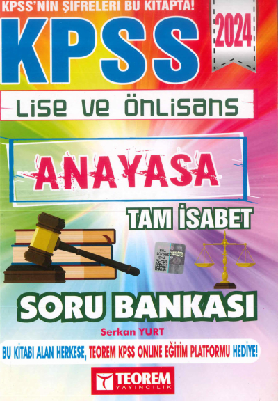 ANAYASA TAM İSABET SORU BANKASI FotokoPink