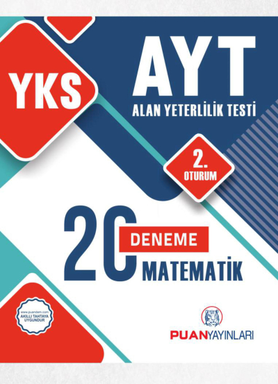 YKS AYT 2. Oturum Matematik 20 Deneme Puan Yayınları