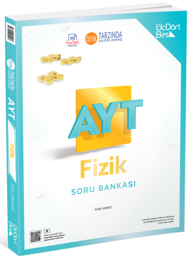 2026 AYT Fizik Soru Bankası Üç Dört Beş Yayınları FotokoPink