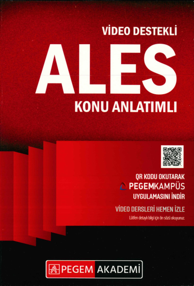 ALES VİDEO DESTEKLİ KONU ANLATIMLI