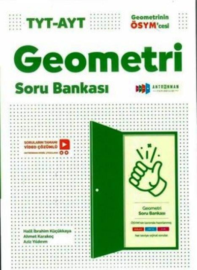 TYT-AYT Geometri Soru Bankası Antrenman Yayıncılık FotokoPink
