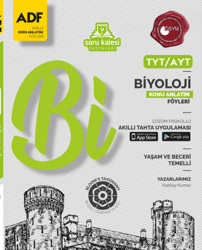 Soru Kalesi TYT AYT Biyoloji ADF Konu Anlatım Föyleri FotokoPink