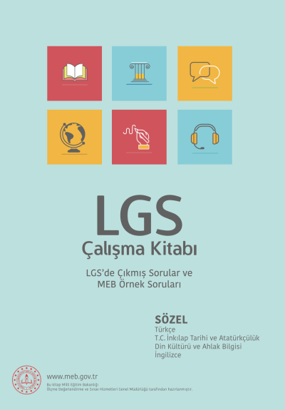 LGS Çalışma Kitabı Sözel FotokoPink