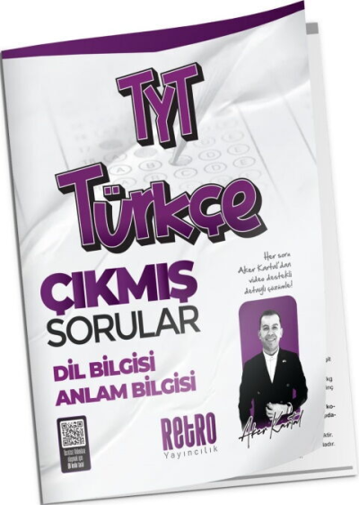 Aker Kartal TYT Türkçe Konu Konu Çıkmış Sorular Retro Yayıncılık FotokoPink