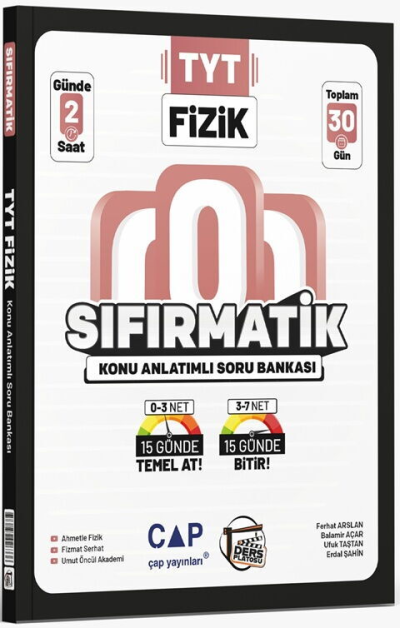 TYT Fizik Sıfırmatik Konu Anlatımlı Soru Bankası Ders Platosu FotokoPink