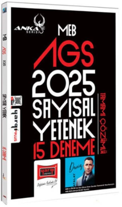 2025 MEB AGS Anka Serisi Sayısal Yetenek Tamamı Çözümlü 15 Deneme Yargı Yayınları FotokoPink