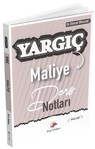 Dizgi Kitap Maliye YARGIÇ Ders Notları Dizgi Kitap FotokoPink