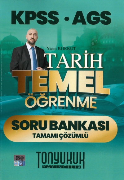 2026 KPSS AGS Tarih Temel Öğrenme Tamamı Çözümlü Soru Bankası Tonyukuk Yayıncılık FotokoPink