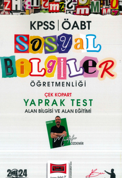 ÖABT SOSYAL BİLGİLER ÖĞRETMENLİĞİ ÇEK KOPAR YAPRAK TEST ALAN BİLGİSİ ALAN EĞİTİMİ