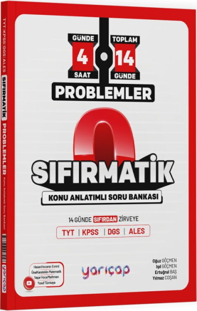 Problemler Sıfırmatik Konu Anlatımı Soru Bankası YarıÇap Yayınları FotokoPink