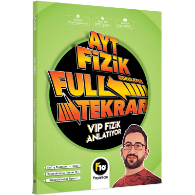 AYT Fizik Full Tekrar Video Ders Kitabı FotokoPink