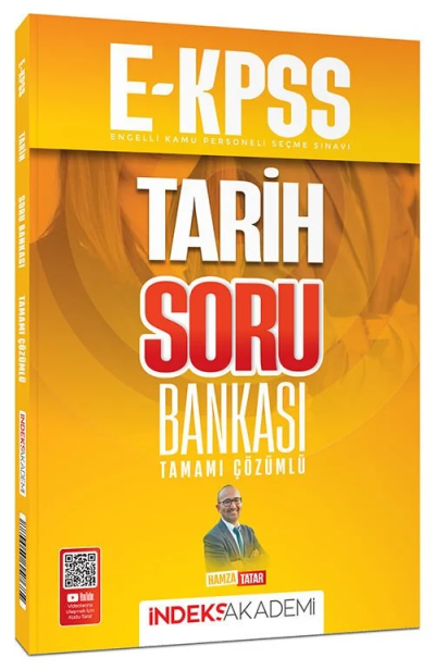 2026 EKPSS Tarih Soru Bankası Çözümlü - Hamza Tatar İndeks Akademi Yayıncılık FotokoPink