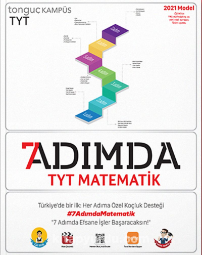 7 Adımda TYT Matematik Soru Bankası FotokoPink