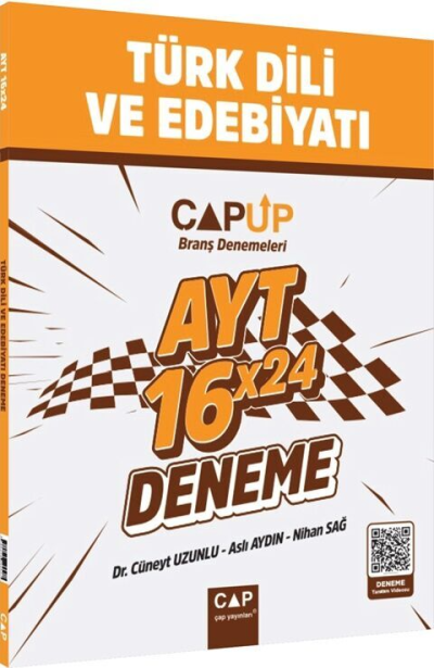 AYT Türk Dili ve Edebiyatı 16 X 24 Up Deneme Çap Yayınları FotokoPink