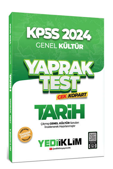 2024 KPSS Tarih Yaprak Test Çek Kopart