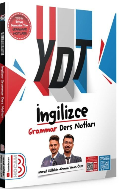 2025 YDT İngilizce Grammar Ders Notları Benim Hocam Yayınları