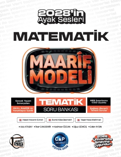 Üniversiteye Hazırlık Matematik Ders Platosu Maarif Modeli Tematik Soru Bankası Çap Yayınları FotokoPink