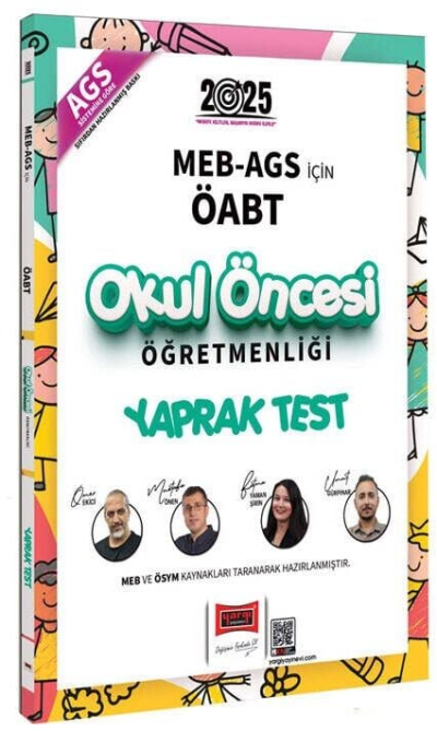 2025 MEB AGS İçin ÖABT Okul Öncesi Öğretmenliği Yaprak Test Yargı Yayınları FotokoPink
