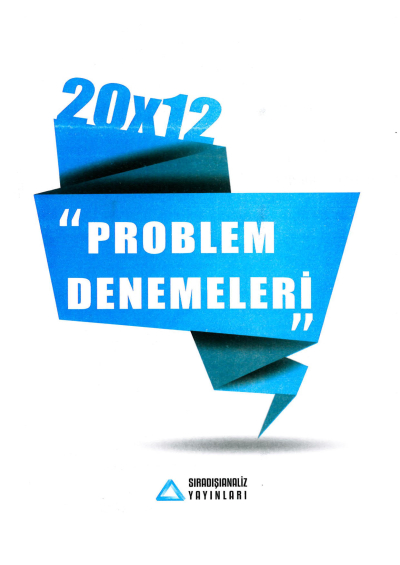 20X12 PROBLEM DENEMELERİ 2021 FotokoPink