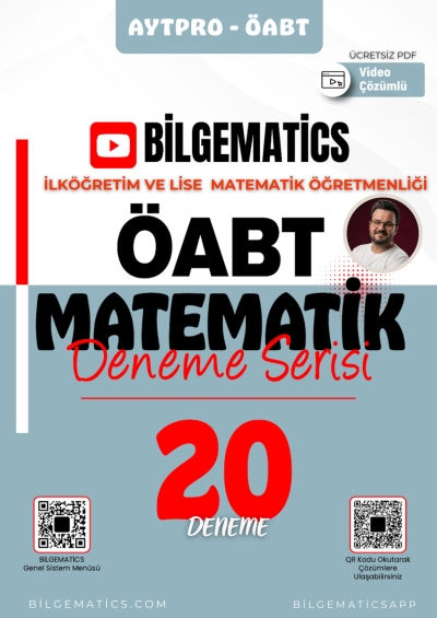 ÖABT Matematik Deneme Serisi 20 Deneme Bilgematics Hüseyin Hoca