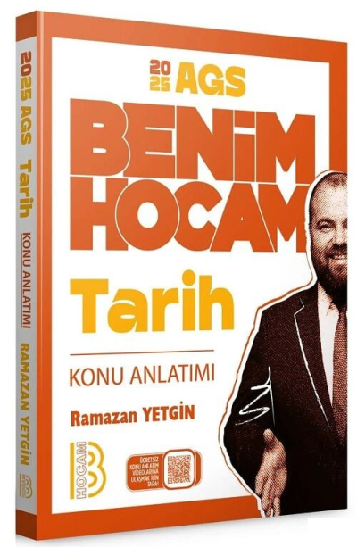 2025 MEB-AGS Tarih Konu Anlatımı Ramazan Yetgin Benim Hocam Yayınları FotokoPink