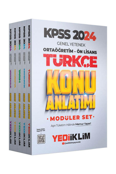 Ortaöğretim-Önlisans Tarih Konu Anlatımlı Modüler Set FotokoPink