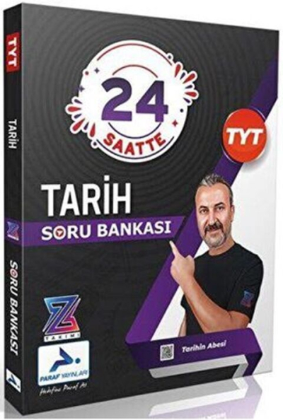 TYT Tarih 24 Saatte Soru Bankası PRF Paraf Yayınları FotokoPink