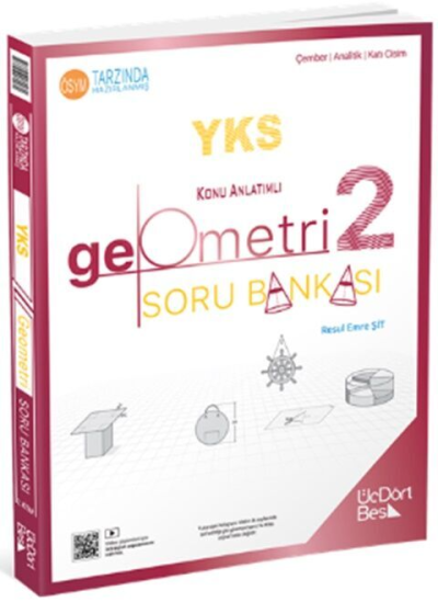 YKS Geometri Konu Anlatımlı Soru Bankası 2. Kitap ÜçDörtBeş Yayınları FotokoPink