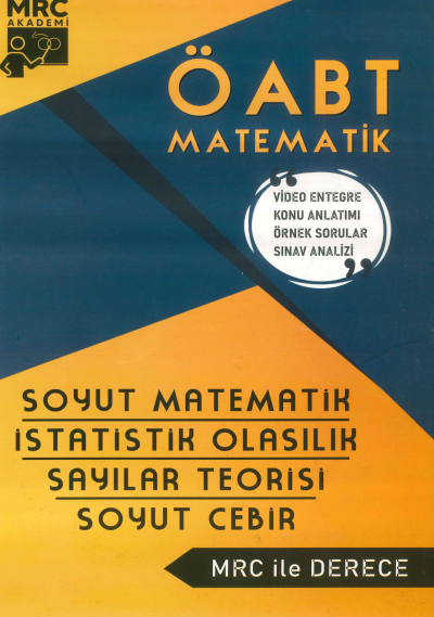 ÖABT İLKÖĞRETİM MATEMATİK SOYUT MAT-İSTATİSTİK OLASILIK- SAYILAR TEORİSİ- SEOYUT CEBİR KONU ANLATIM MRC İLE DERECE
