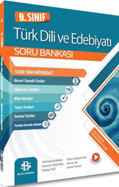 9. Sınıf Türk Dili ve Edebiyatı Soru Bankası Bilgi Sarmal FotokoPink