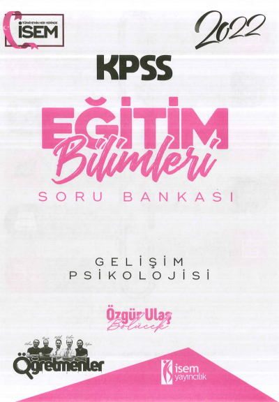 GELİŞİM PSİKOLOJİSİ SORU BANKASI FotokoPink