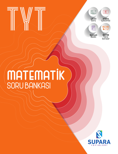 TYT Matematik Soru Bankası Supara Yayınları FotokoPink
