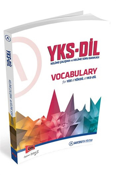 YKSDİL Vocabulary Kelime Çalışma ve Kelime Soru Bankası Akın Dil Yargı Yayınları FotokoPink