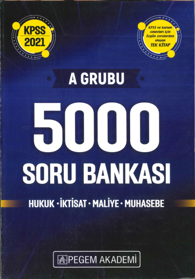 5000 HUKUK İKTİSAT MALİYE MUHASEBE SORU BANKASI FotokoPink