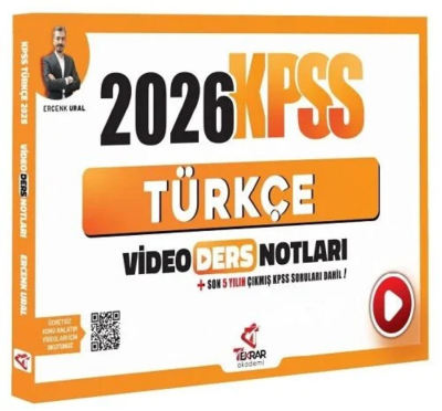 2026 KPSS Türkçe Video Ders Notları Tekrar Akademi FotokoPink