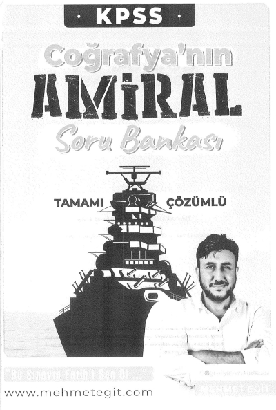 COGRAFYA nın AMİRAL SORU BANKASI FotokoPink