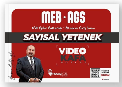 2025 MEB-AGS Sayısal Yetenek Video Kafa Notlar Hoca Kafası Yayınları FotokoPink