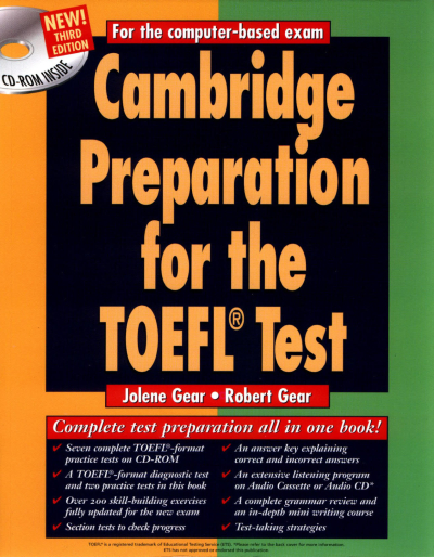 CAMBRIDGE PREPARATION FOR THE TOEFL TEST FotokoPink