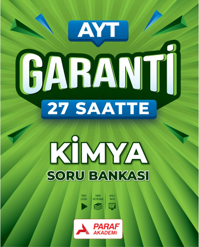 AYT Garanti 27 Saatte Kimya Soru Bankası Paraf Akademi FotokoPink