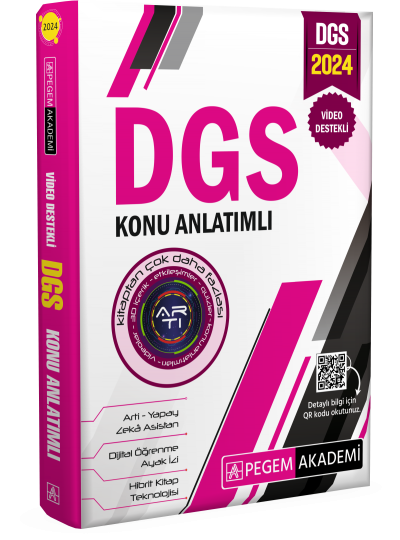 2024 DGS Konu Anlatımlı FotokoPink