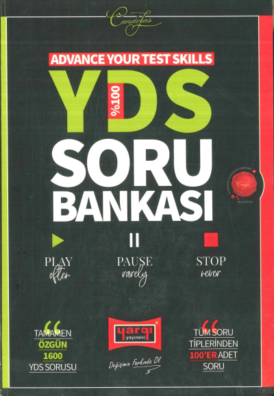 ADVANCE YOUR TEST SKILLS %100 YDS SORU BANKASI ÖZGÜN 1600 YDS SORUSU FotokoPink